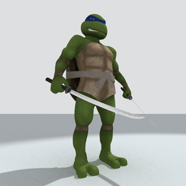 turtle ninja 3d max - Turtle ninja.zip by Batkhaan